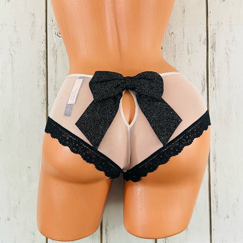 Victoria’s Secret Cheeky Pantie Large Bow Detail Rare